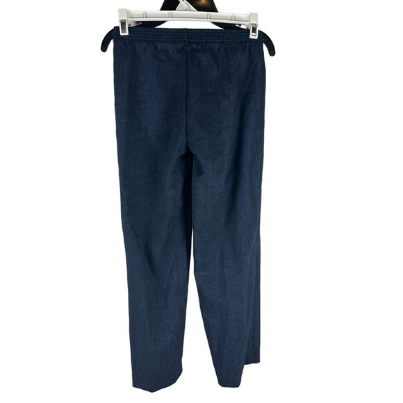 Izod Blue Polyester Boys Pants Size 8 - Picture 2 of 4